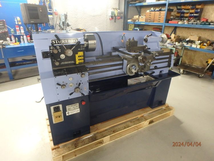 Storebro ENGINE LATHE 1600	rpm GK195