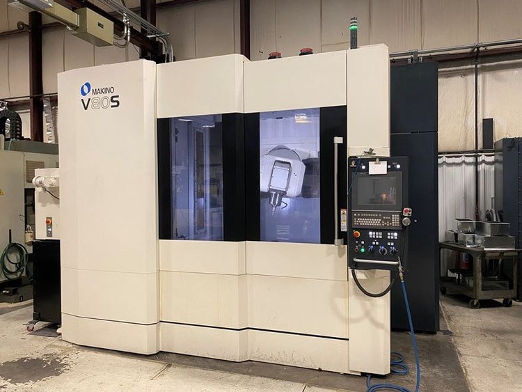 Makino V80S CNC 5 AXIS VERTICAL MACHINING CENTER 5 Axis