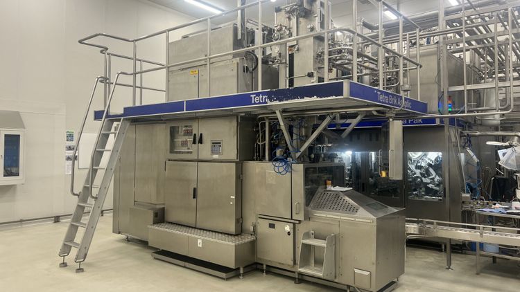 Tetra Pak Tetra Brik Aseptic TBA/19 200 Sl, Aseptic Carton Filling Line