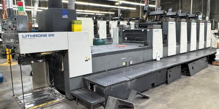 Komori L528+CX 20"X28"