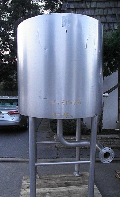 Lee 385 gallon SS Jacketed Tank