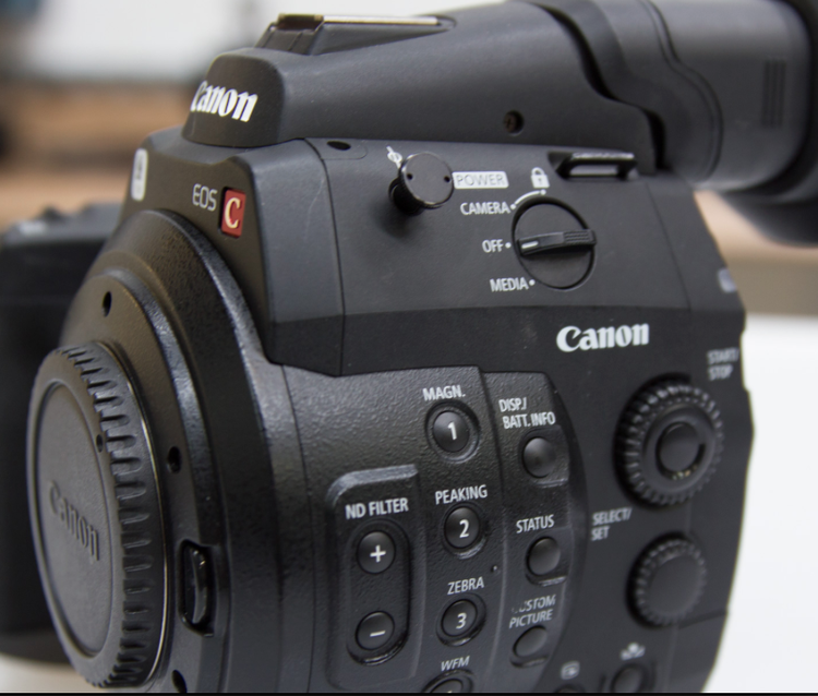3 Canon EOS C300PL Camera