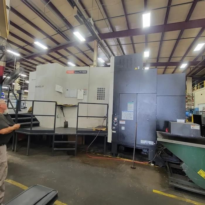 Mazak HCN 10800 CNC 4 AXIS HORIZONTAL MACHINING CENTER 4 Axis