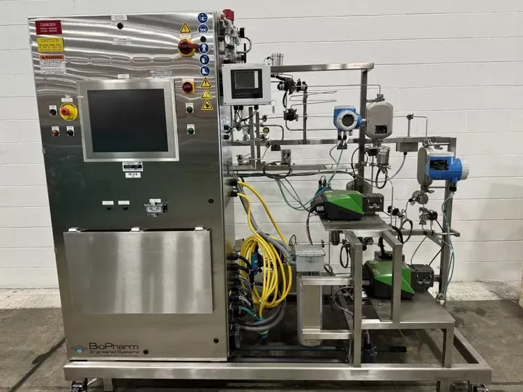BioPharma Engineered Systems FLNP T-Mixing Skid