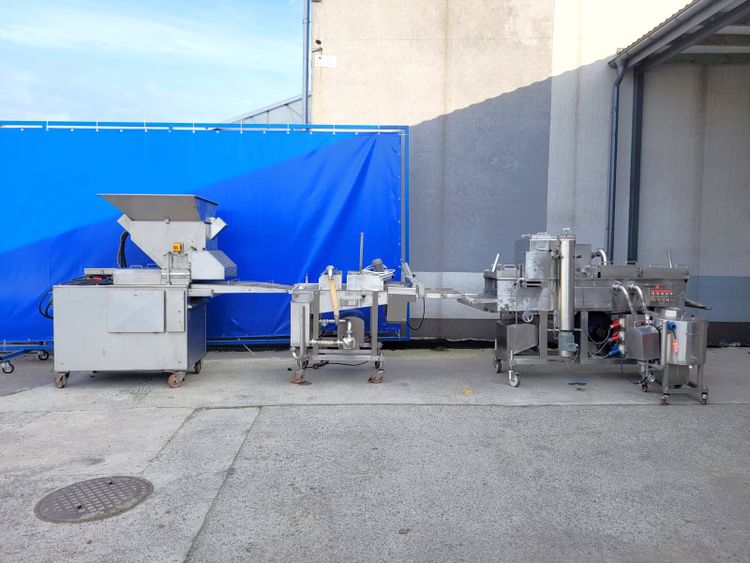 Koppens VM 600HD, Forming, buttering and predusting line