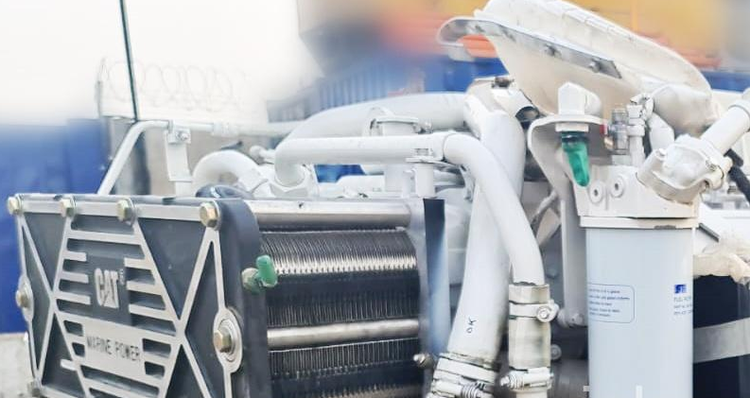 CAT C32M Marine Propulsion Engine 1450 HP / 1702 HP