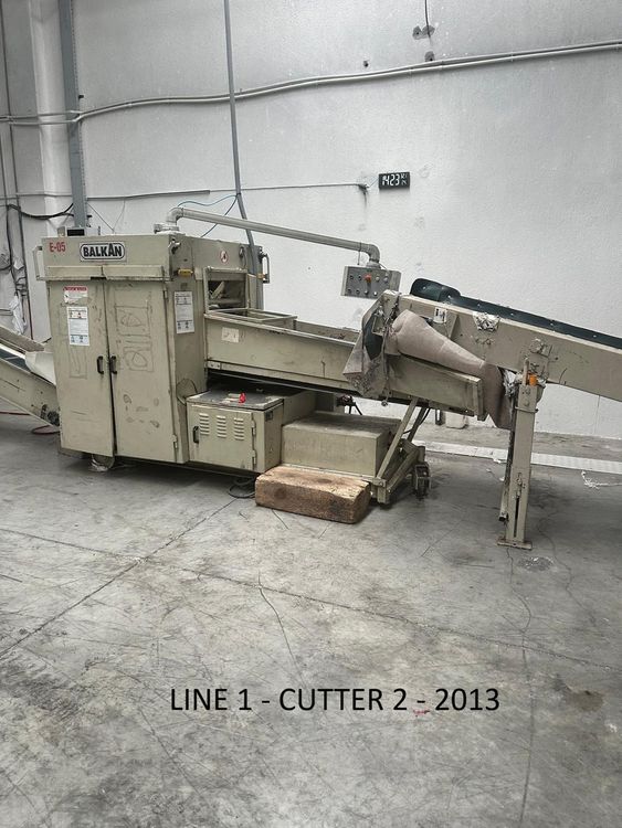 Balkan 6-drum tearing line