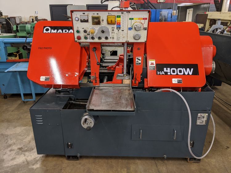 Amada HFA 400 W Band Saw Semi Automatic