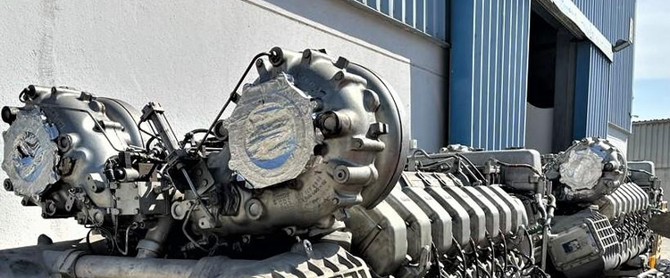 MTU 16V4000 M70 Marine Engine Power: 2320 kW