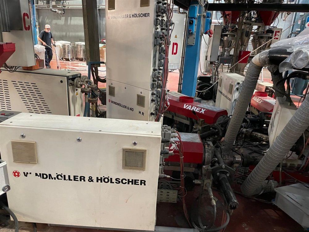 Windmoller & Holscher Varex 5 Layers Blown Film Extrusion Line