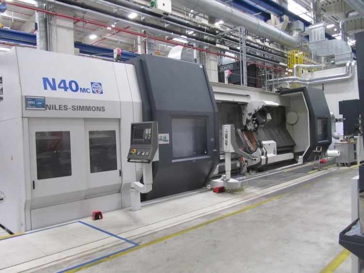 Niles, Simmons Siemens 840 Si D sl 1800 rpm N 40 MC 3 Axis