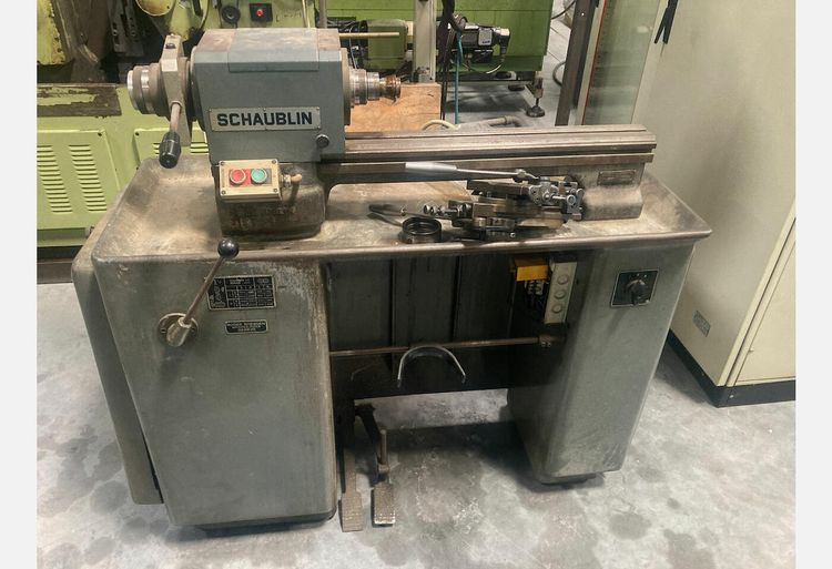 Schaublin Engine Lathe Variable Speed 102