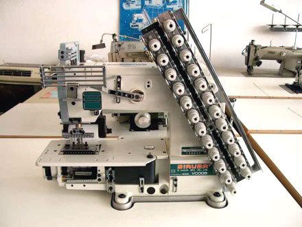 Siruba VC008 multi-needle cylindrical chainstitch machines
