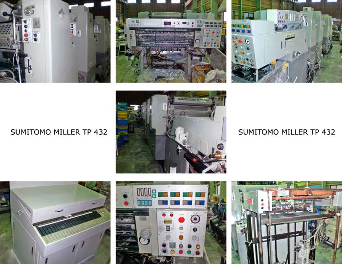 Miller, Sumitomo TP 432S 4 22 X 32 INCHES