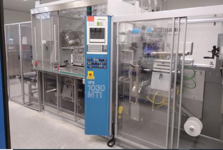 UHLMANN 1030 with cartoner Uhlmann C130 Blister line