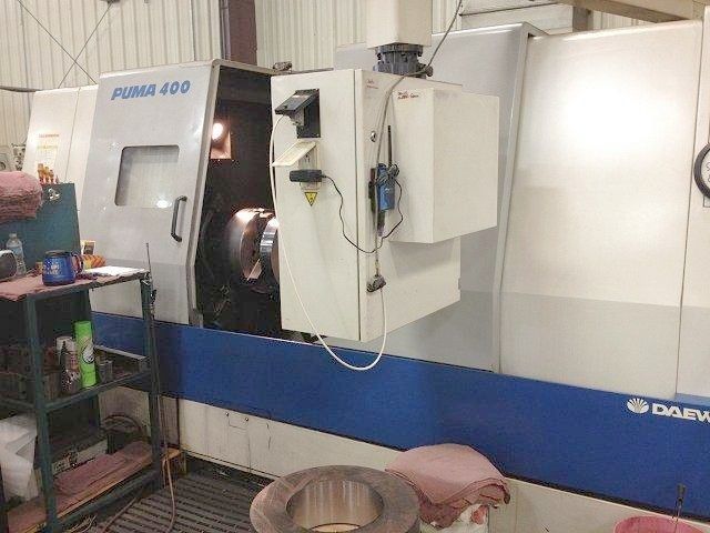 Daewoo CNC (FANUC 18T) 2000 RPM PUMA 400B 2 Axis