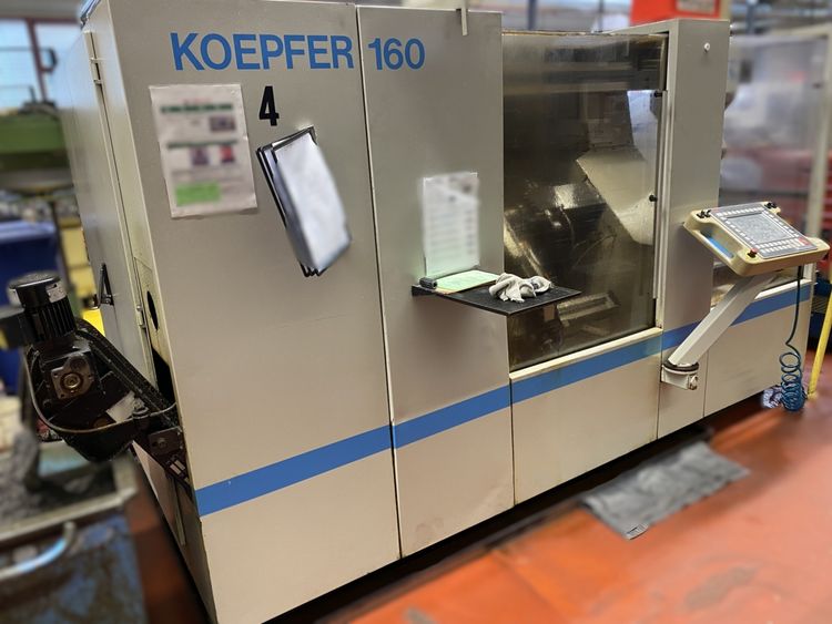 Koepfer K 160 Variable Speed Gear Hobbing Machine - Horizontal
