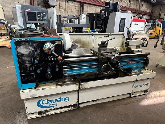 Colchester Engine Lathe 2000 RPM CLAUSING 15"