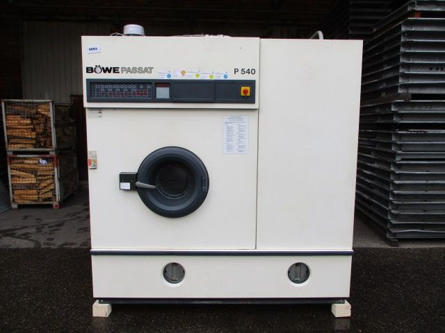Bowe P540c Dry cleaning