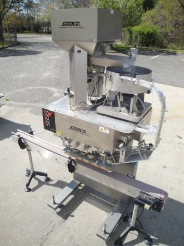 Surekap SK6000-18, SPINDLE AUTOMATIC CAPPING MACHINE