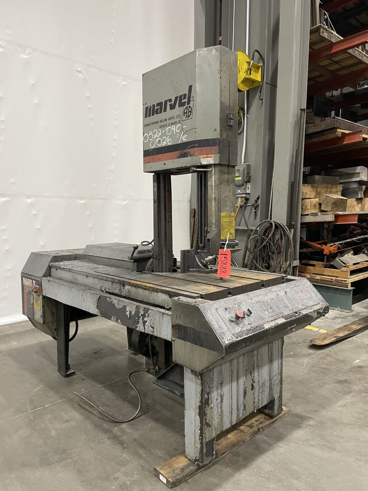 Marvel Series 8 Mark II Vertical Tilt Frame Saw Semi Automatic