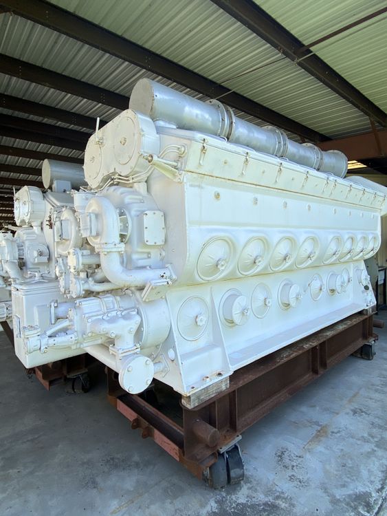 EMD 16-645-E7B Marine Diesel Engine