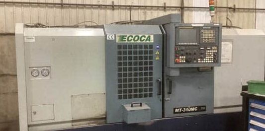 Ecoca Fanuc Series OiT-C CNC Control 4200 RPM MT-310MC/750 2 Axis