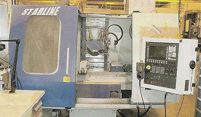ABA, Starline 500 CNC 4 Axis Surface and Profile Grinding Machine