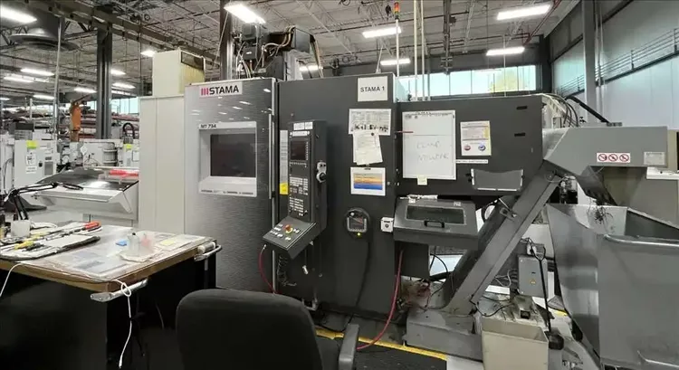 Stama MT 734 Vertical Mill-Turn Center 3 Axis