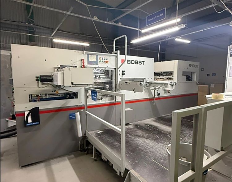Bobst Autoplatine SP 104 BM