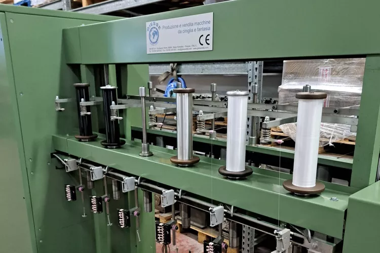 Giesse Double flange bobbin machine