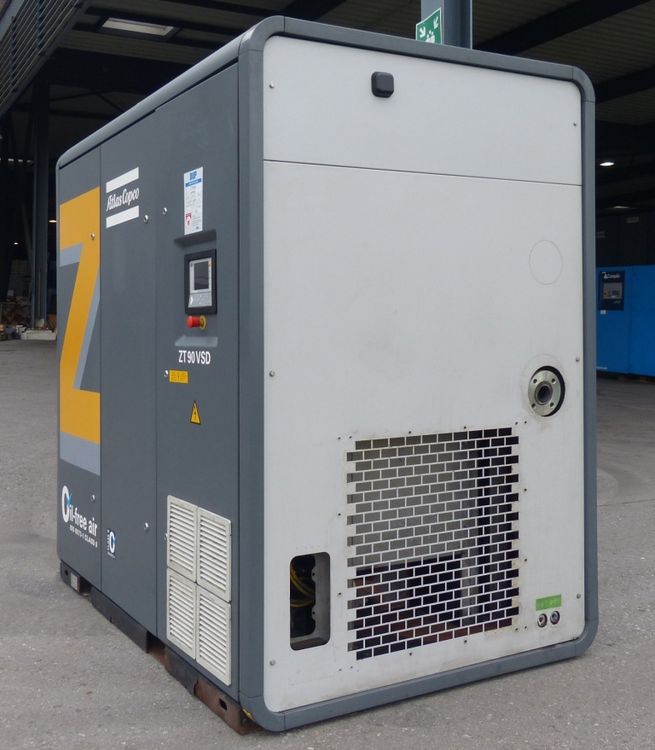 Atlas Copco ZT90VSD Max. pressure    9,00 bar