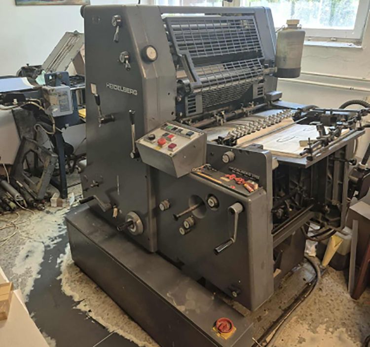 Heidelberg GTO 52-1 36 x 52 cm