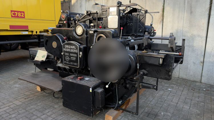 Heidelberg OHZ / SBB Cylinder Press