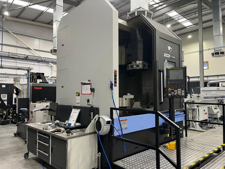 Doosan VT1100M Turning Centre with Fanuc 0iTF Control. Spindle max torque 7552 Nm