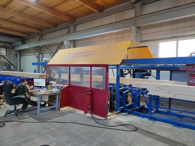 Hundegger K2 Universal 5-axis