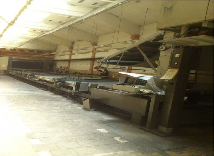 Buser Hydromeg 5-V Film Druck Printing Machine