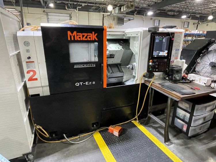 Mazak MAZATROL SMOOTH EZ 6,000 RPM QT-EZ-8