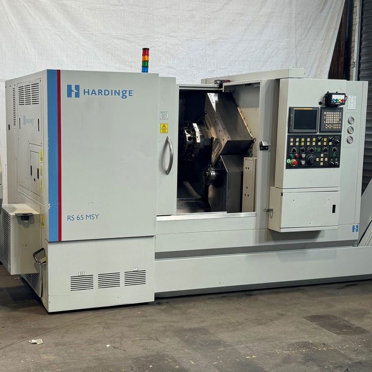 Hardinge Fanuc 18iTB CNC Control 6000rpm RS 65 MSY CNC Turning Centre, 3 Axis