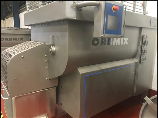Orbmix 1500FE Twin Shaft Paddle Mixer