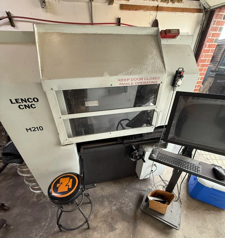 Elenco Lenco T-400-2000mhz with 17″ LCD 1,750 RPM M210 CNC LATHE 2 Axis