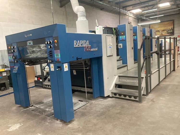 Koenig & Bauer RAPIDA 105/4 UNIVERSAL 4 72X105