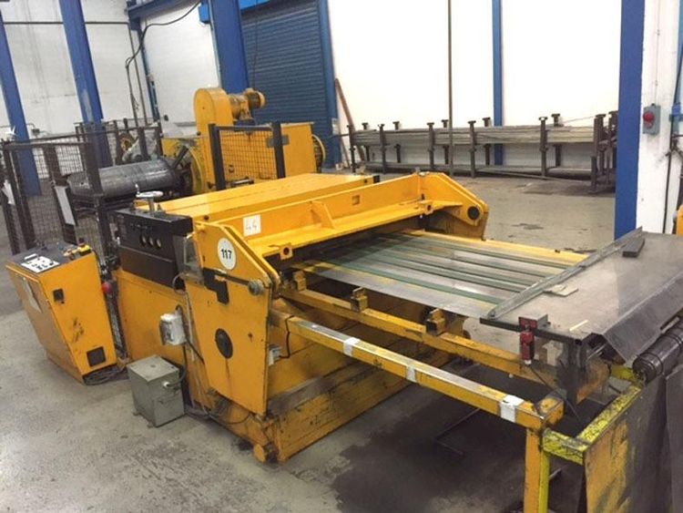 Ras Decoiling + / or Roll forminglines Ras decoil/cut to length 1500 x 2 mm CNC