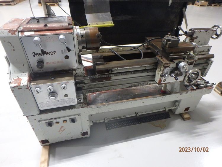 Mascot ENGINE LATHE 1500 rpm Lathe Peerless Mascot -1000E