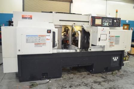 Mazak Mazatrol Fusion 640T 4,000 RPM Multiplex 6300Y 2  Axis