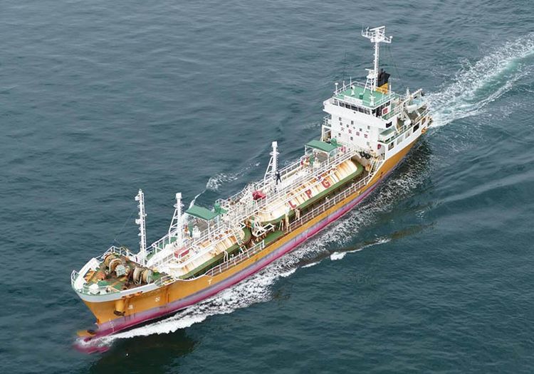 Nakatani SMALL LPG TANKER ABT 750DWT