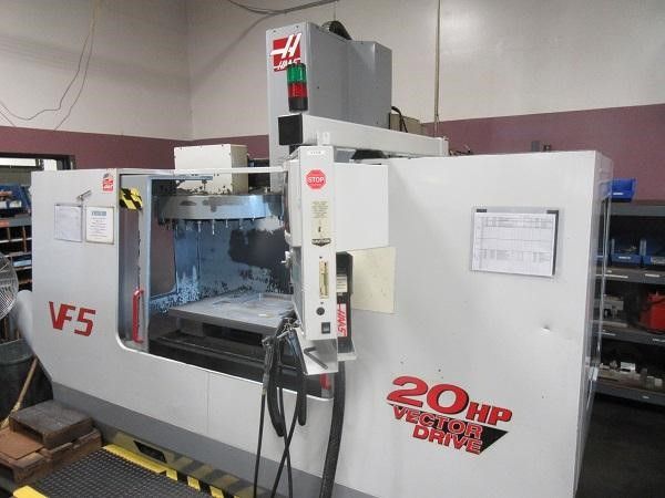 Haas VF-5-40	Haas Control 3 Axis