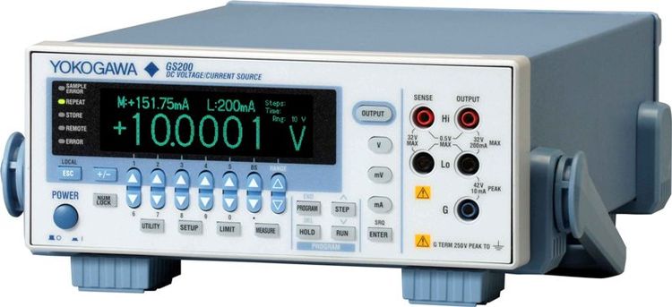 Yokogawa GS210 DC test equipment