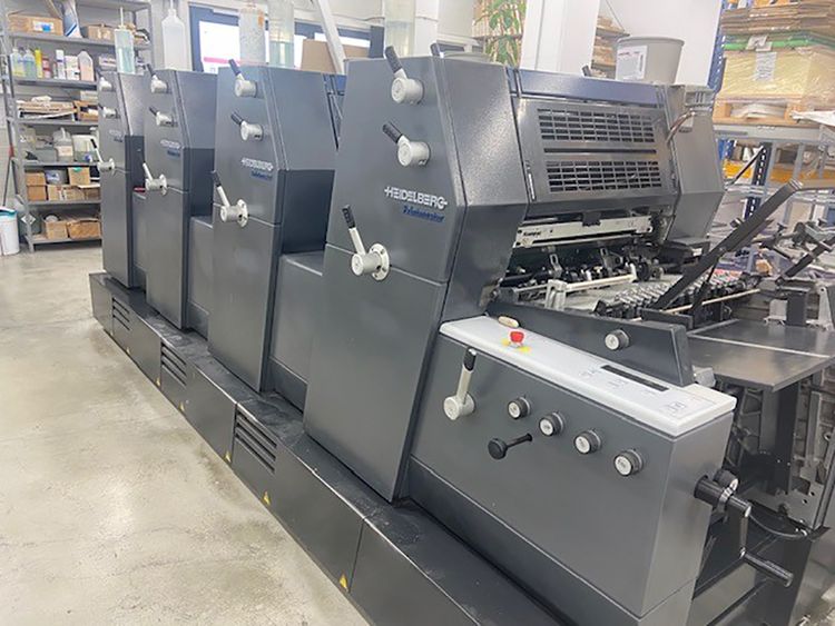 Heidelberg GTO 52-4 36 x 52 cm