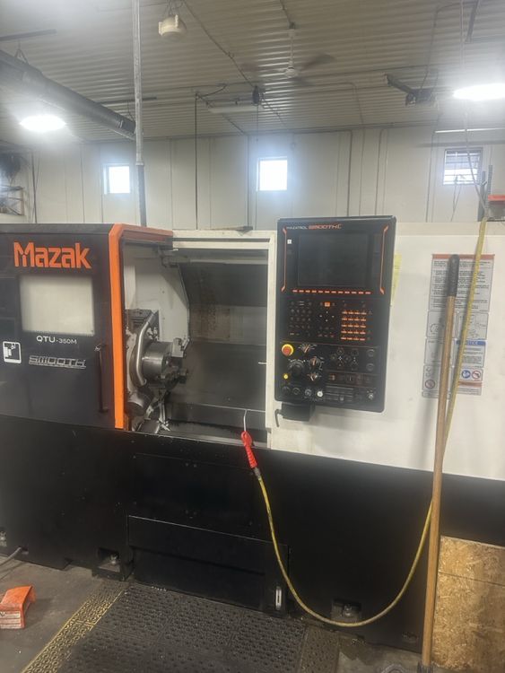 Mazak Mazatrol SmoothC Control 3,500 RPM QTU-350M 2 Axis